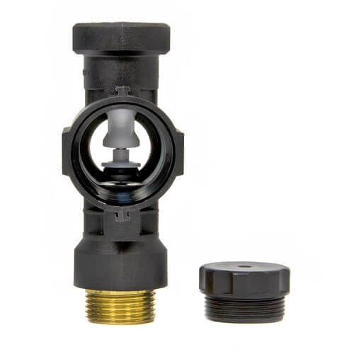 UPONOR Uponor A2670001 EP Heating Manifold Single Section With Isolation Valve