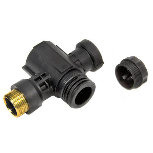 UPONOR Uponor A2670001 EP Heating Manifold Single Section With Isolation Valve