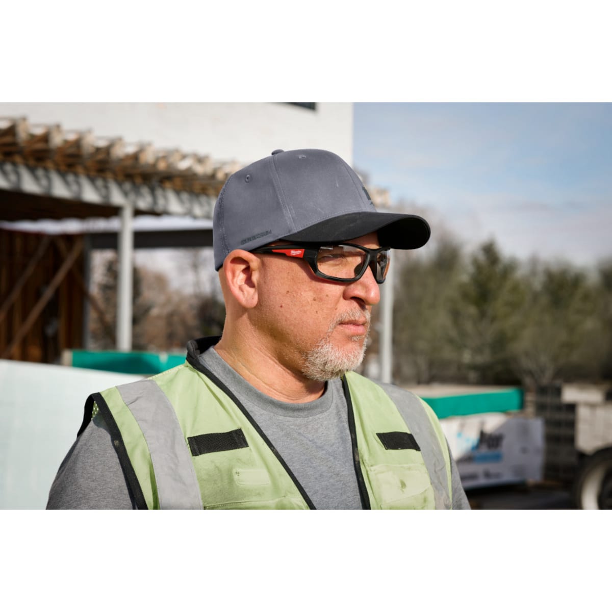 MILWAUKEE Milwaukee Tool 507DG-SM WORKSKIN Performance Fitted Hat S/M