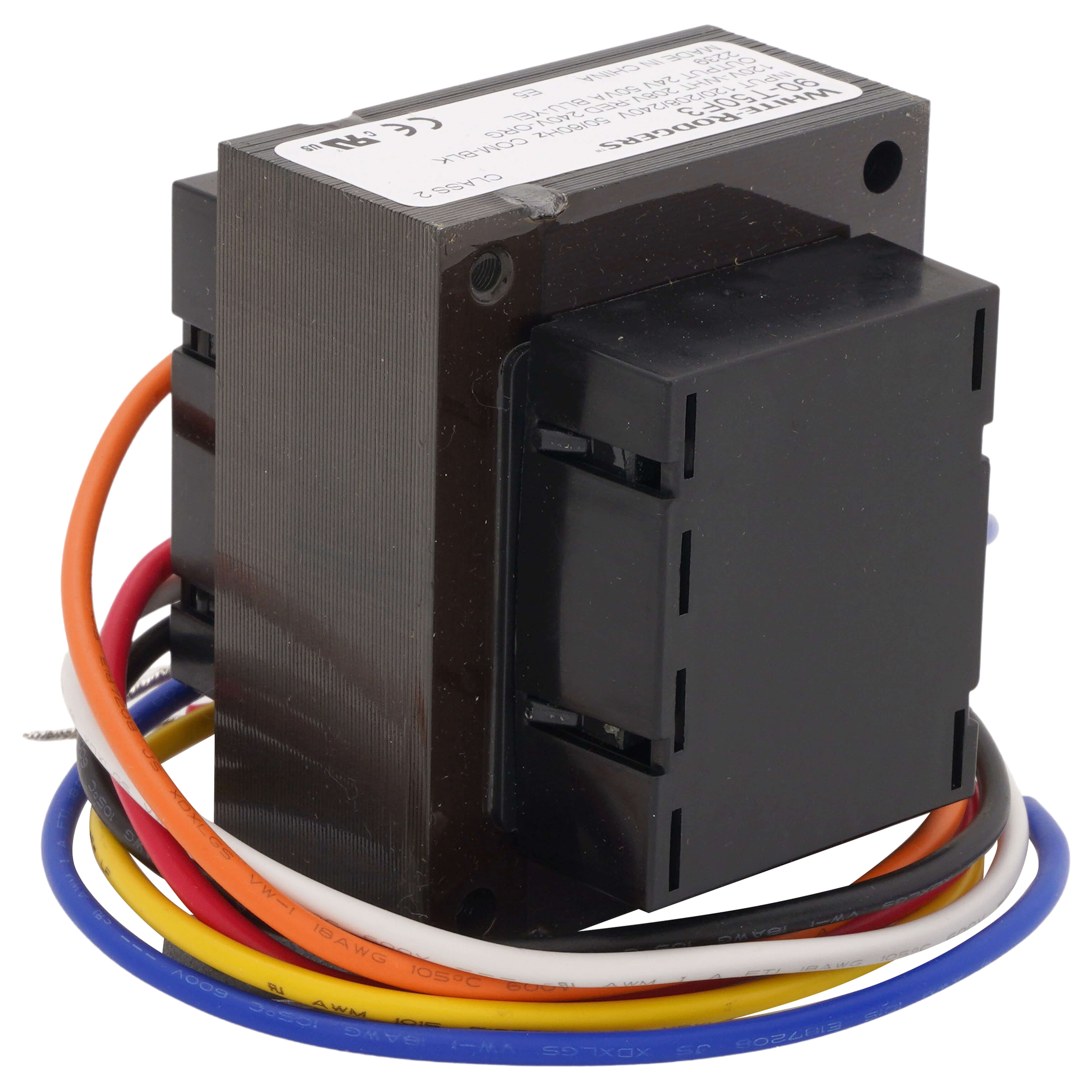 WHITE-RODGERS White Rodgers 90T50F3 Transformer, 50VA 120/208/240V Primary Leads Foot Mount