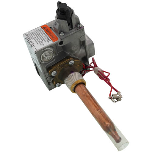 WHITE-RODGERS White Rodgers 37C73U-174 Water Heater Control Nat Gas Only 1/2 NPT In 1/2 Inv. Flare Out 70-155F Range Main Pilot Reg Fixed At 5.0 WC Single Cycle ECO Set At 195F Shank Length 1-1/4 Repl AO Smith 186300-000