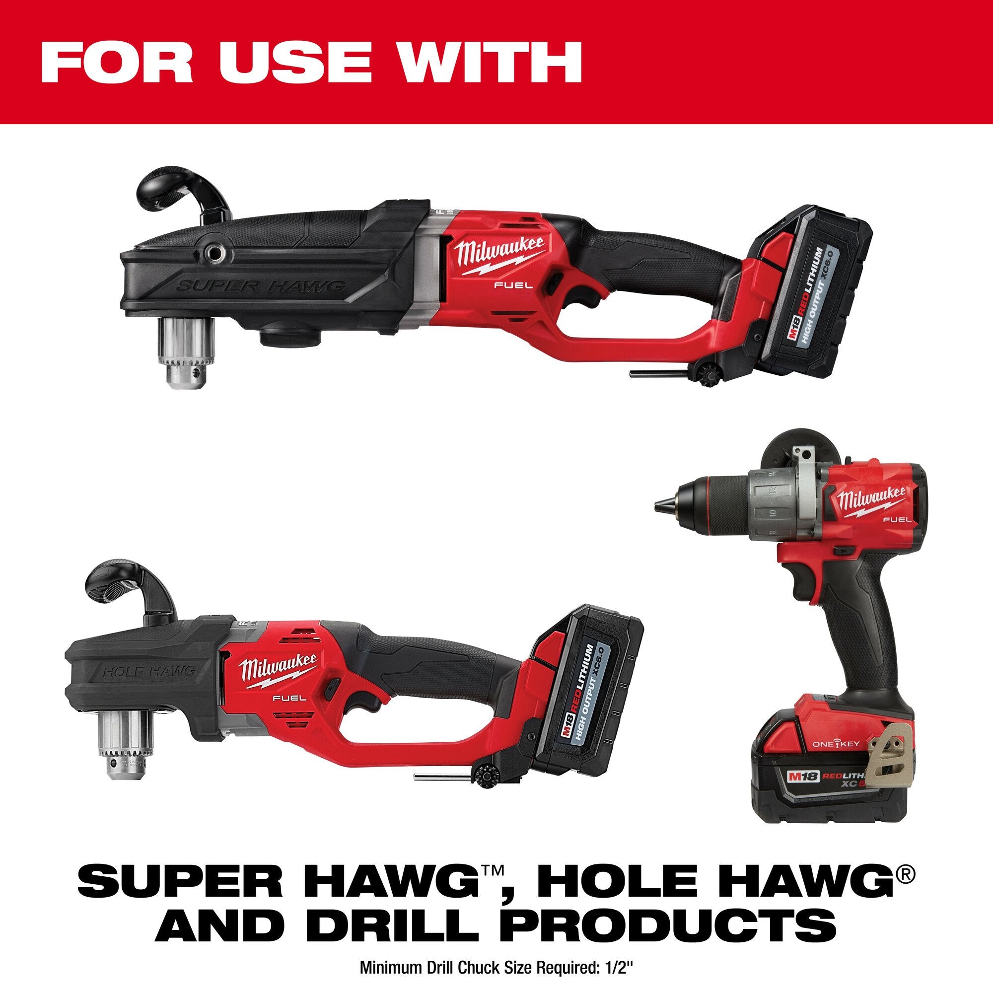 MILWAUKEE Milwaukee 49-56-9295 9 Pc Big Hawg with Carbide Teeth PACKOUT Kit