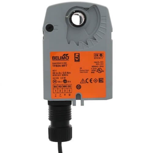 BELIMO Belimo TFB24-MFT Direct Coupled Actuator 24V 22 in-lb