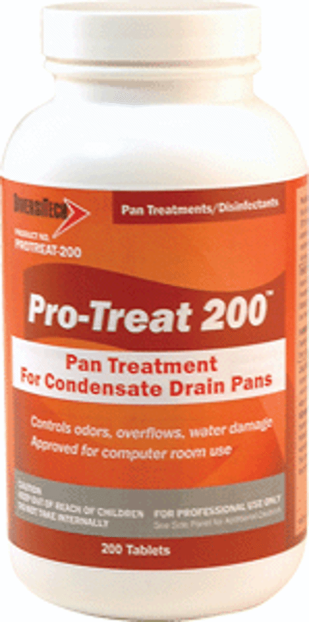 DIVERSITECH Diversitech PROTREAT200 Pro-Treat 200 Condensate Pan Treatment - Economy 200 Tablets