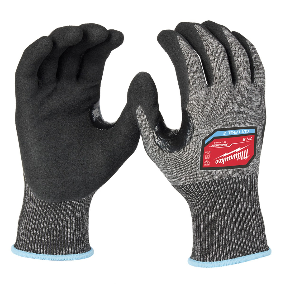 MILWAUKEE Milwaukee Tool 48-73-7120 Cut Level 2 High-Dexterity Nitrile Dipped Gloves - S