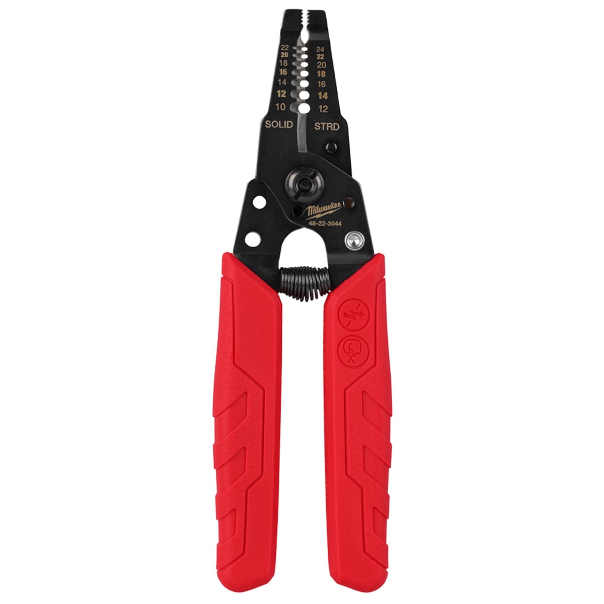 MILWAUKEE Milwaukee Tool 48-22-3044 10-24 AWG Compact Comfort Wire Stripper & Cutter