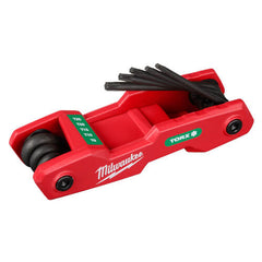 Milwaukee 48-22-2184 8-Key Folding Hex Key Set - Torx