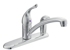 MOEN Moen 67434 Chateau Chrome One Handle Kitchen Faucet with Side Spray