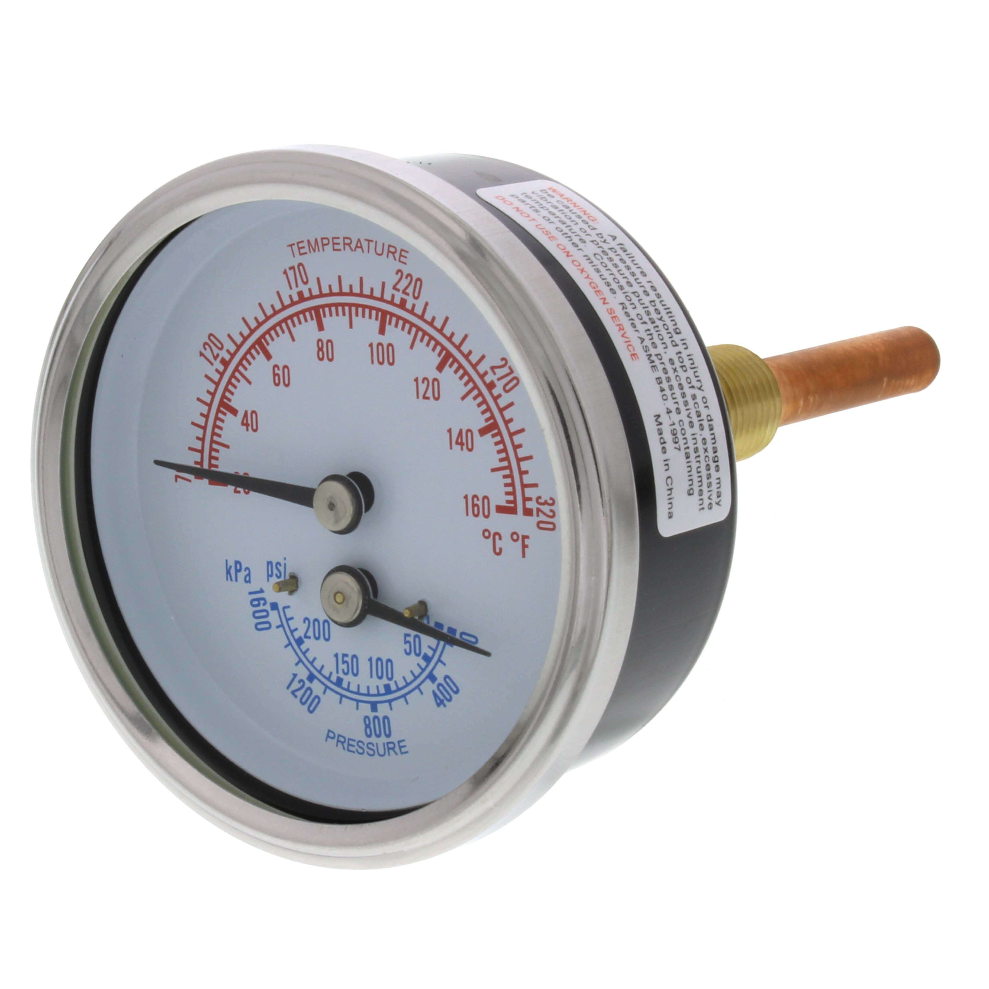 LAARS RA0079000 PRESSURE GAUGES