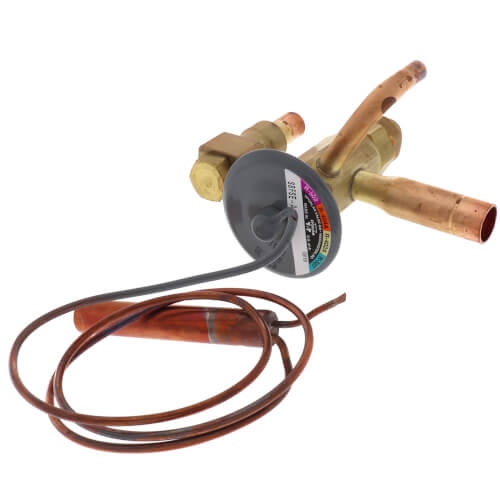SPORLAN Sporlan 108618 SBFSE-A-Z 3/8 x 1/2 ODF Thermal Expansion Valve w/ 30 Capillary (1/2 to 1 Ton)