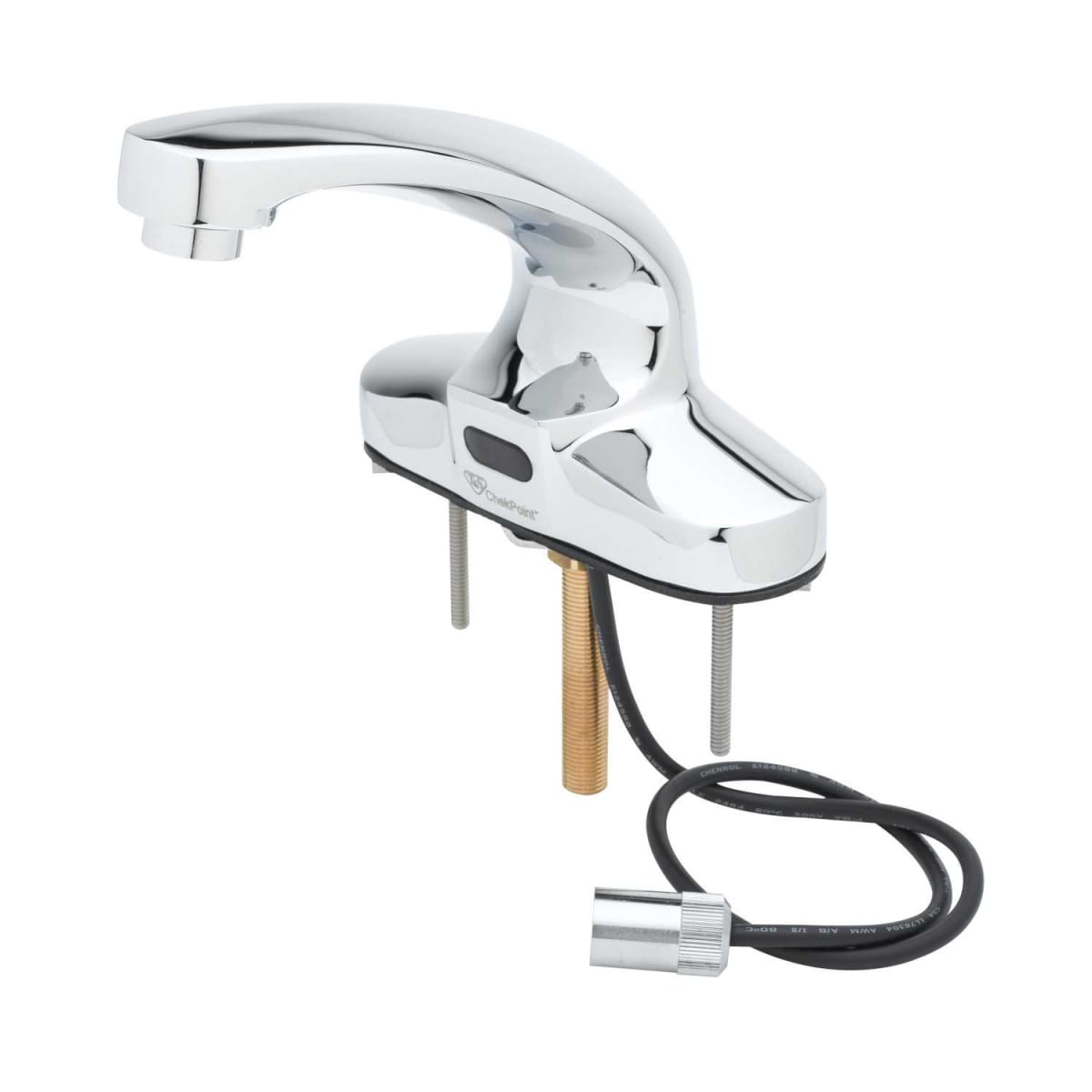 T&S BRASS T&S Brass EC-3103-VF05 ChekPoint Sensor Bathroom Sink Faucet in Chrome Plated