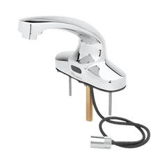 T&S BRASS T&S Brass EC-3103-VF05 ChekPoint Sensor Bathroom Sink Faucet in Chrome Plated