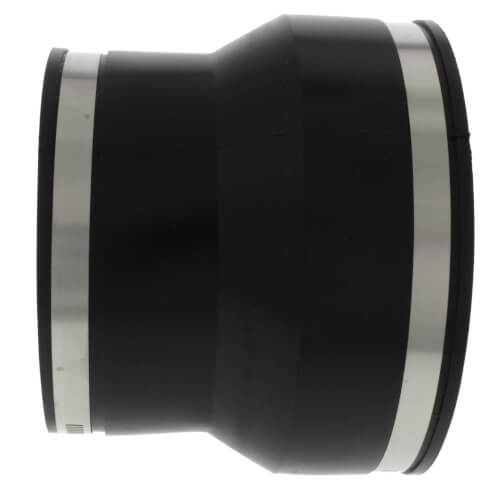 FERNCO Fernco 1002-46 Flexible Pipe Coupling, 4 x 6 in Nominal, Clay x PVC