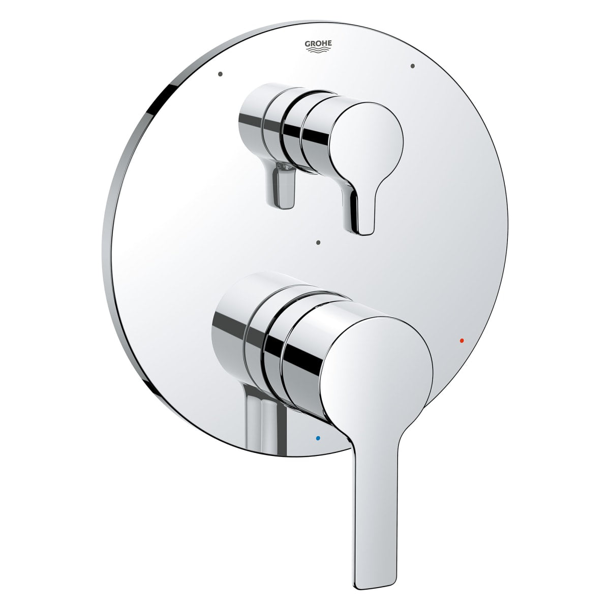 GROHE Grohe 29424000 LINEARE Pressure Balance Valve Trim with 3-Way Diverter with Cartridge
