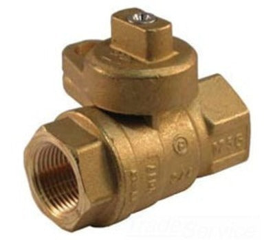JOMAR Jomar 240-008B Utility Gas Ball Valve, Full Port, 175 PSIG