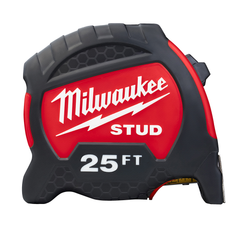 Milwaukee 48229725 25ft Gen II STUD Tape Measure