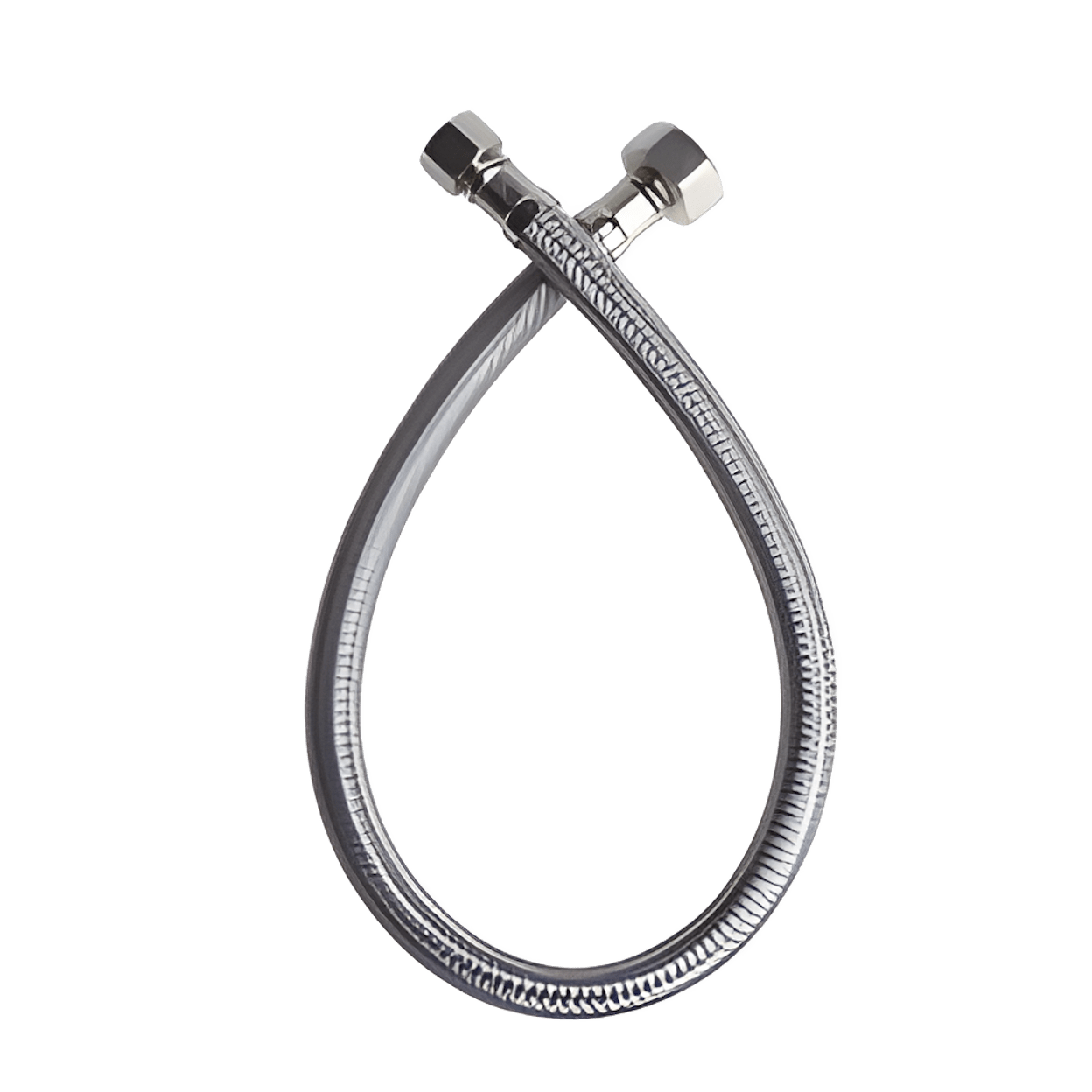 FLUIDMASTER Fluidmaster PRO1F20 Faucet Supply Connector, 3/8 x 1/2 in, 20 in Length