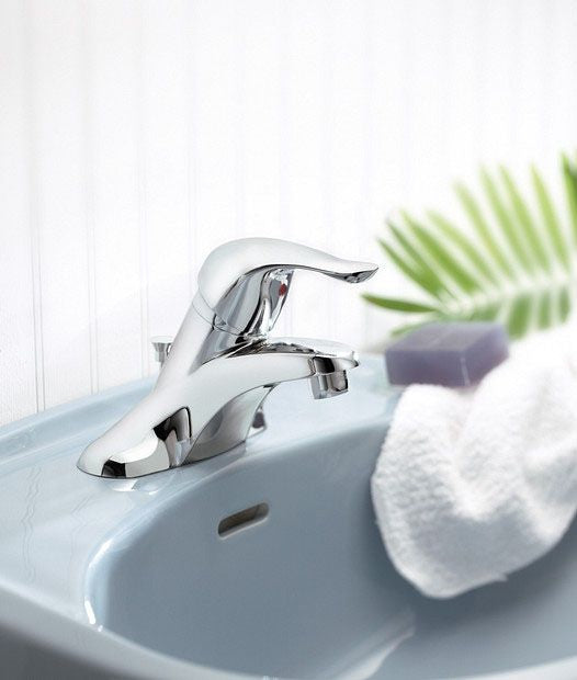 MOEN Moen L4621 Chateau Single Handle Bathroom Faucet Chrome