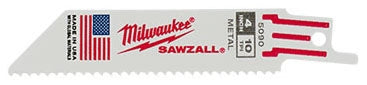 MILWAUKEE Milwaukee 48-00-5181 Thin Kerf SAWZALL Blades 4 in Length 14 TPI 5 Pack