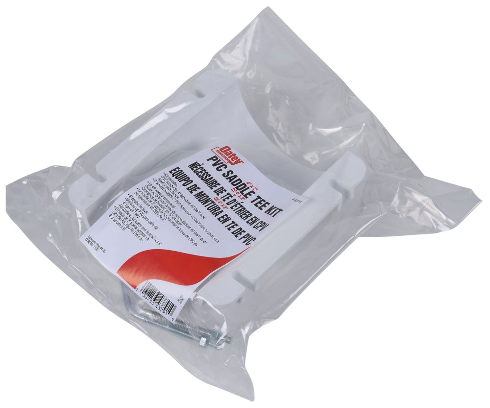 OATEY Oatey 43791 Saddle Tee Kit 4 x 2 in PVC Replacement MPN 43791