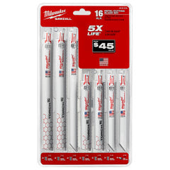 Milwaukee 49-22-1216 16 PC SAWZALL® Metal Cutting Blade Set