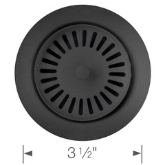 BLANCO Blanco 240333 Color-Coordinated Metal Waste Flange - Anthracite