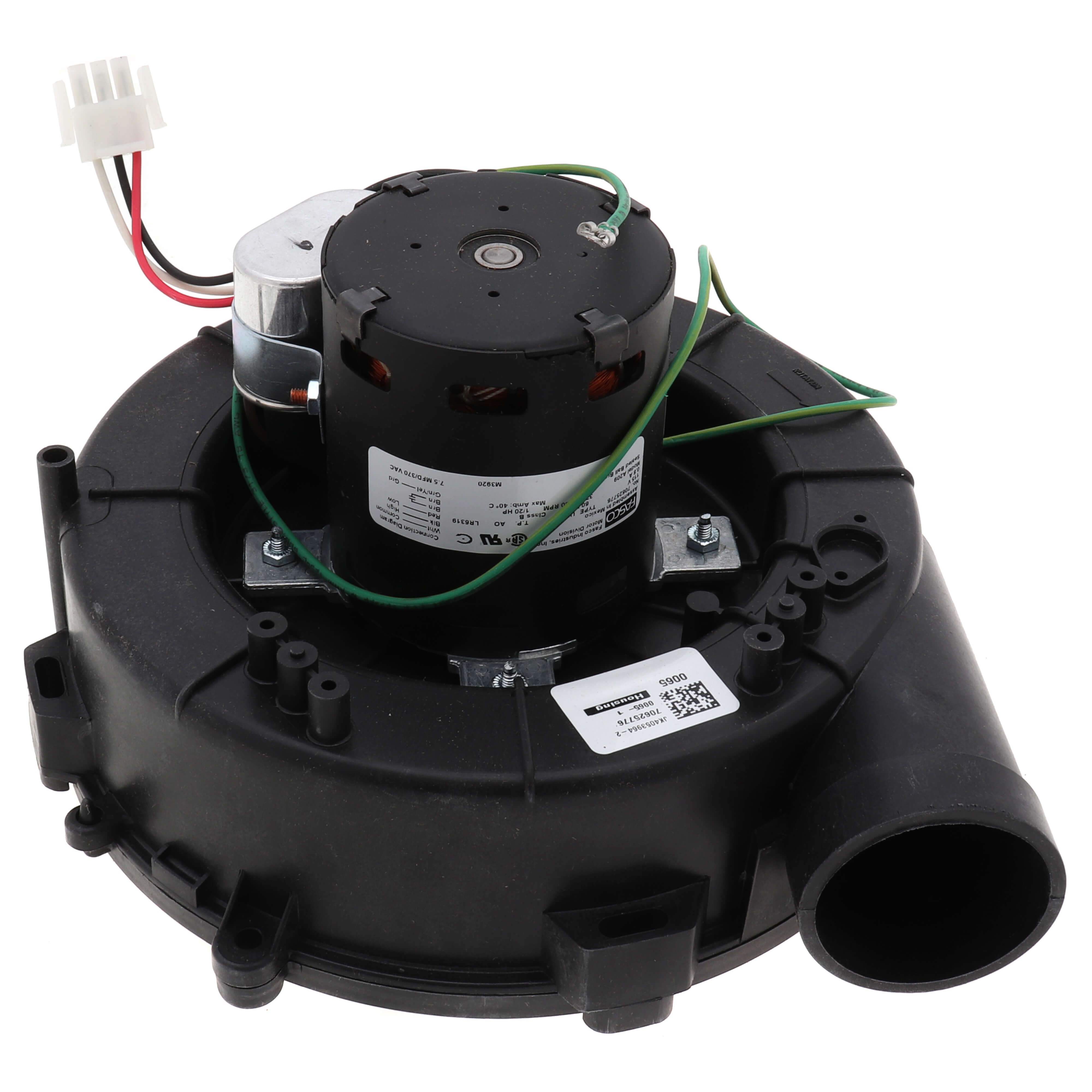 GENTEQ MOTORS A209 DRAFT INDUCER MOTORS