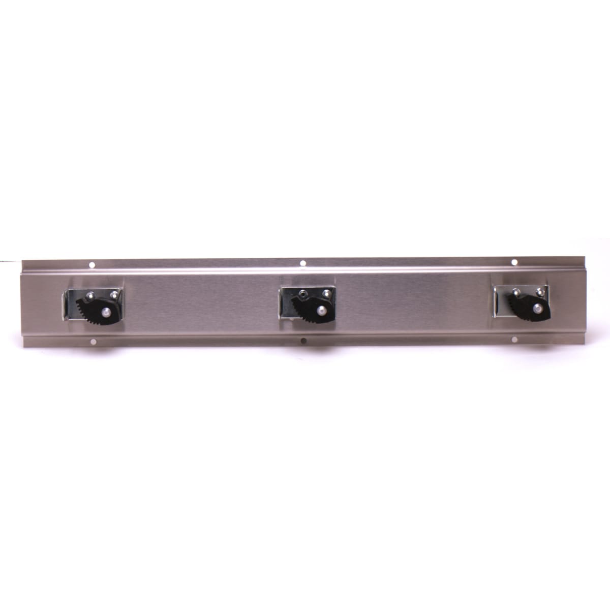 T&S BRASS T&S Brass B0653 Mop Hanger Stainless Steel Spring-Loaded Rubber Grips (3)