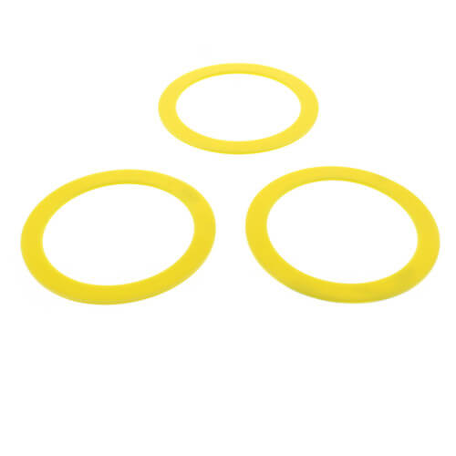 FLUIDMASTER Fluidmaster PROS3KP15 Pro Series Silicone Replacement Seal (Pack of 3) Fluidmaster