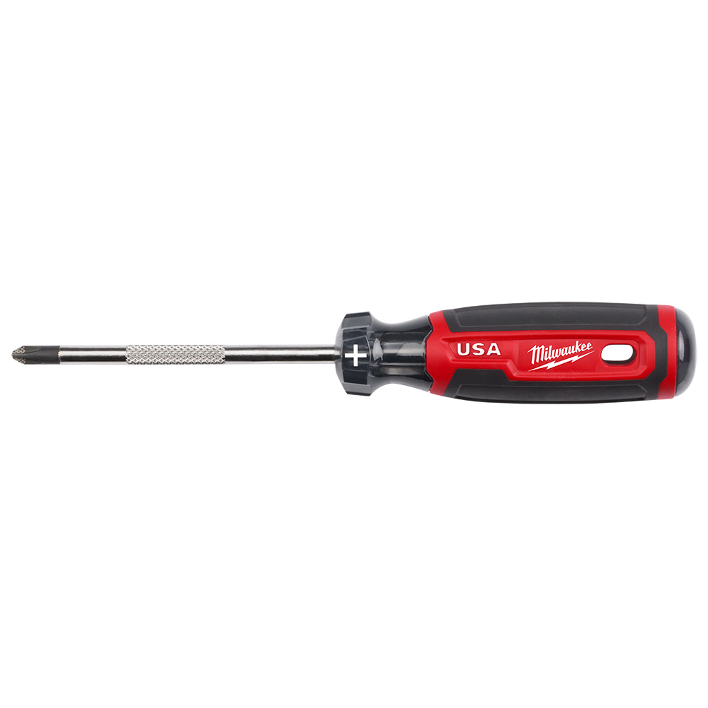 MILWAUKEE Milwaukee Tool MT202 #2 Phillips Cushion Grip Screwdriver 4 Inch