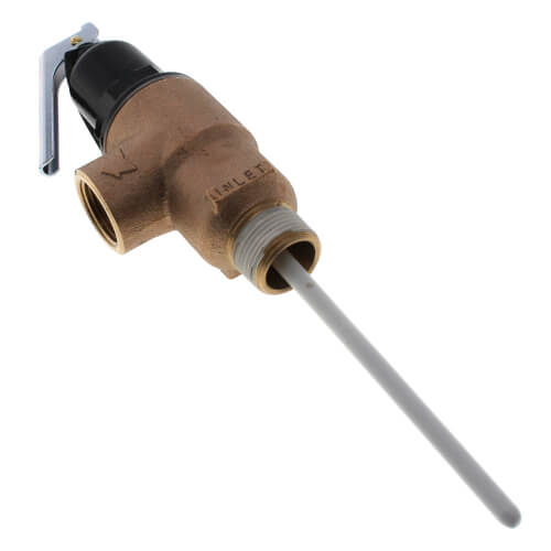 AO SMITH A.O. Smith 100110714 3/4 x 3/4, MPT x FPT, 150 PSI, Tap and Pressure Relief Valve for BTR 120/154/180/197/198 Commercial Gas Water Heater