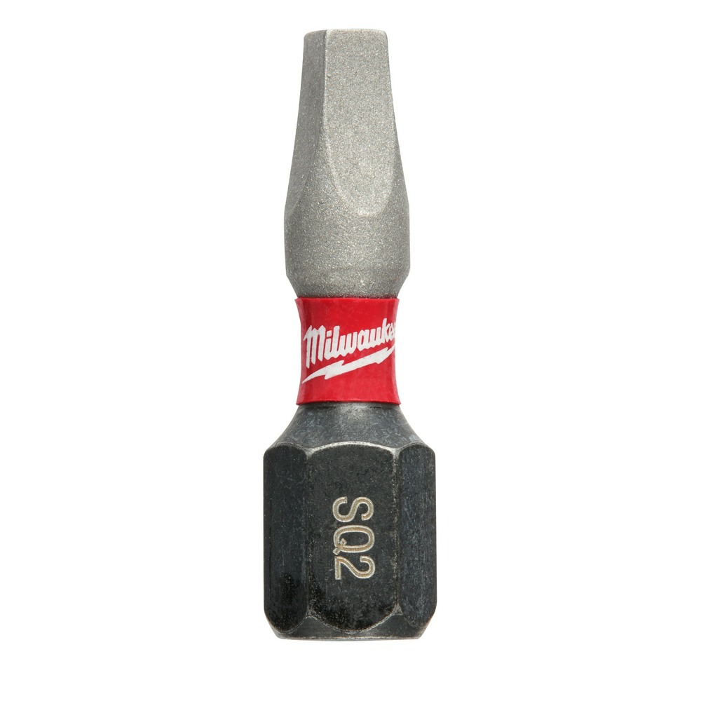 MILWAUKEE Milwaukee 48-32-4422 SHOCKWAVE Impact Square Recess #2 Insert Bits