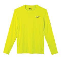 Milwaukee 415HV-3X WORKSKIN Lightweight Performance Shirt - Long Sleeve - Hi Vis 3X