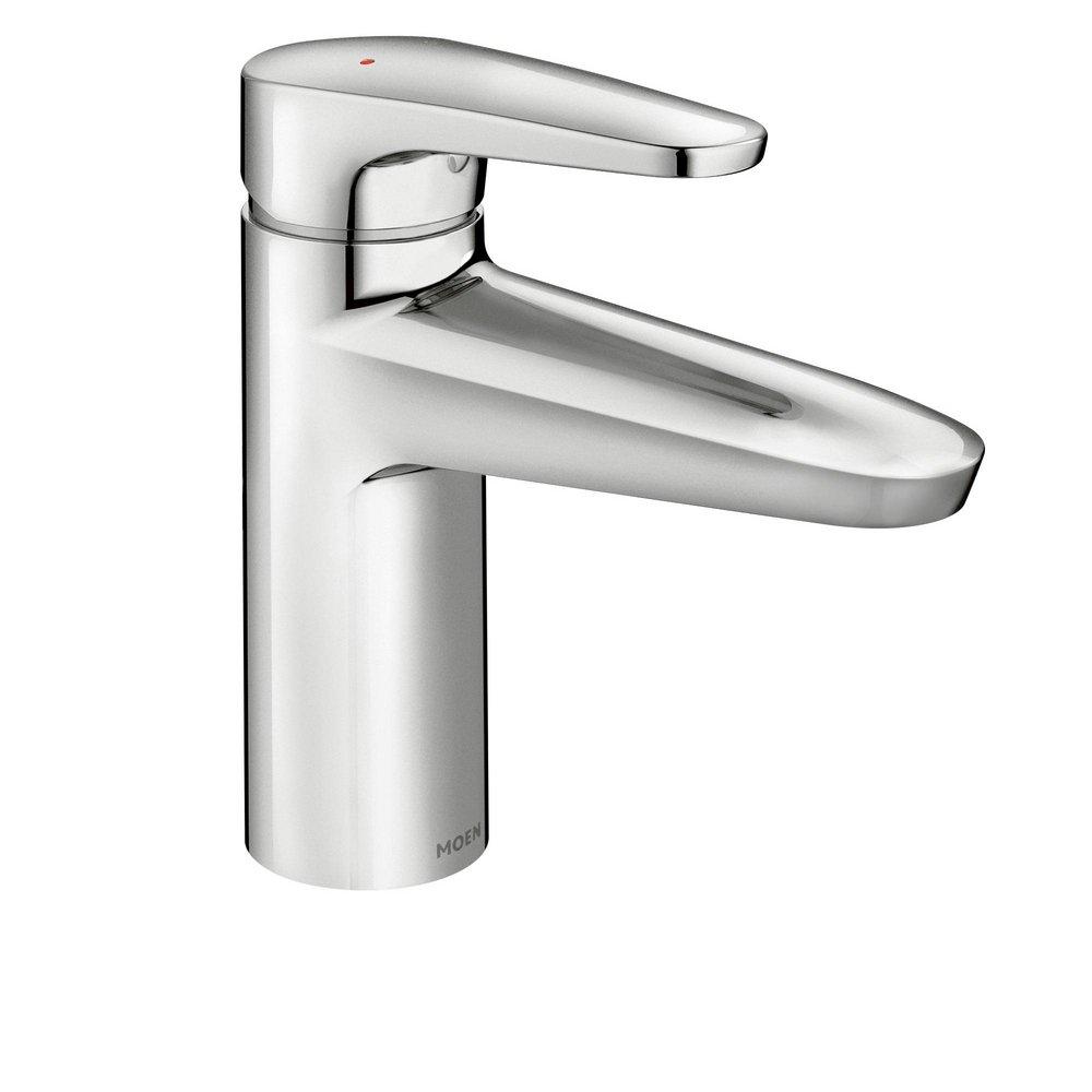 MOEN Moen 9417F12 Weymouth Single Handle Centerset Bathroom Sink Faucet in Chrome