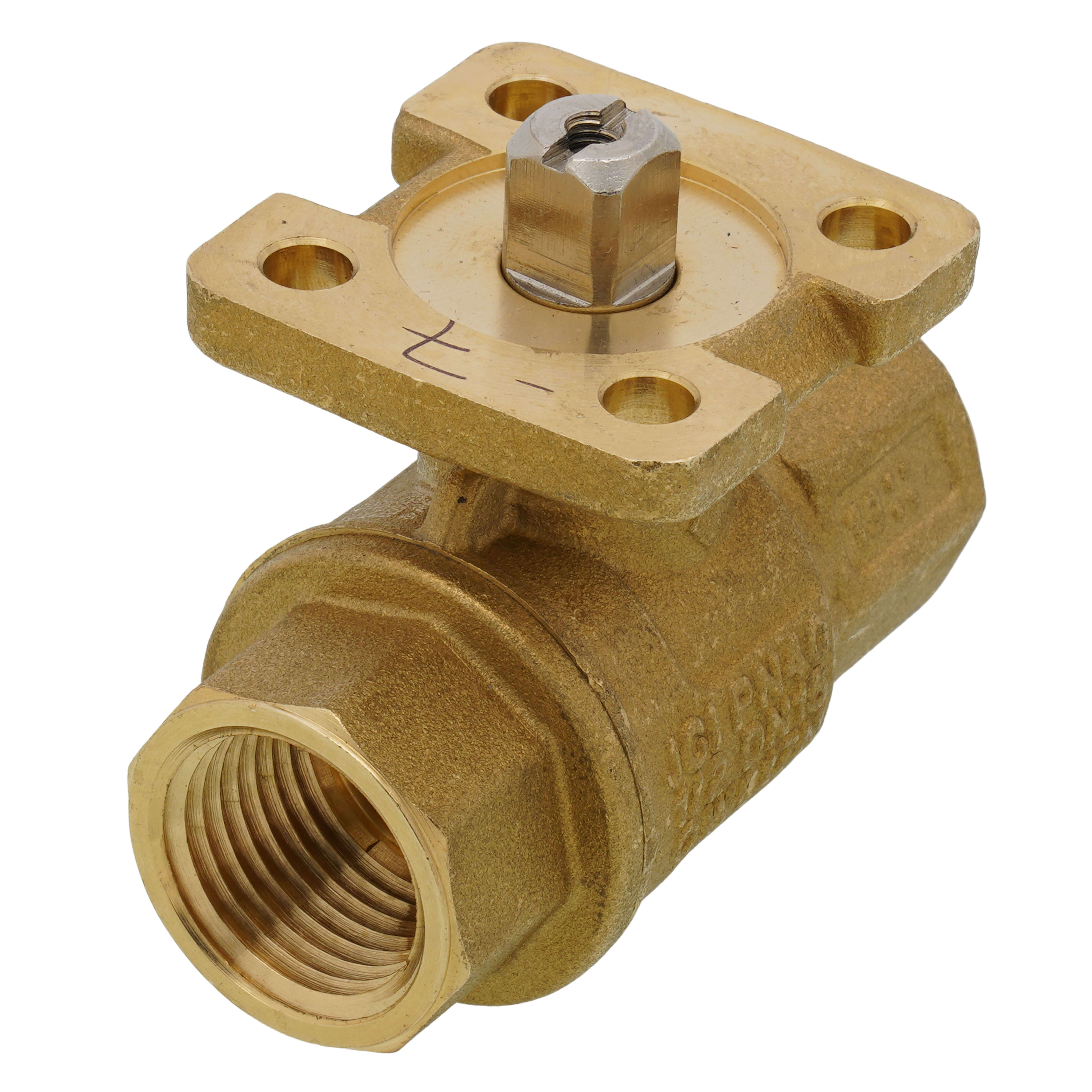 JOHNSON CONTROLS Johnson Controls VG1241AD Ball Valve 2 Way 1/2 in 1.2 Cv