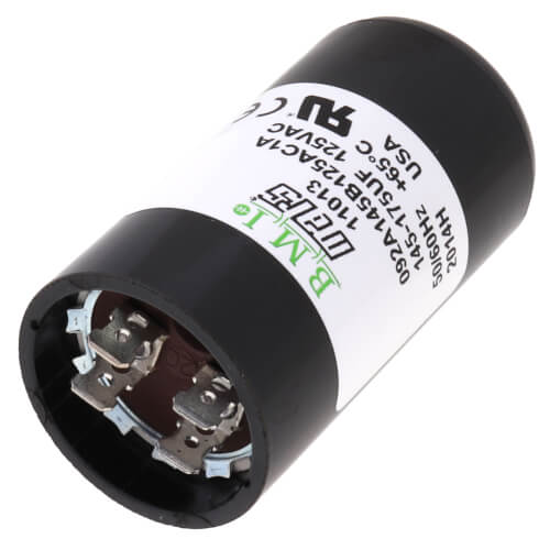 MARS Mars 11013 Motor Start Capacitor 145-175 MFD Round Start Capacitor 110/125V