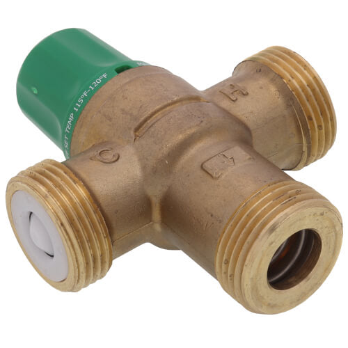 TACO Taco 5004-H3-G Pressure Valve, 1 Union Mixing w/Gauge Low Lead