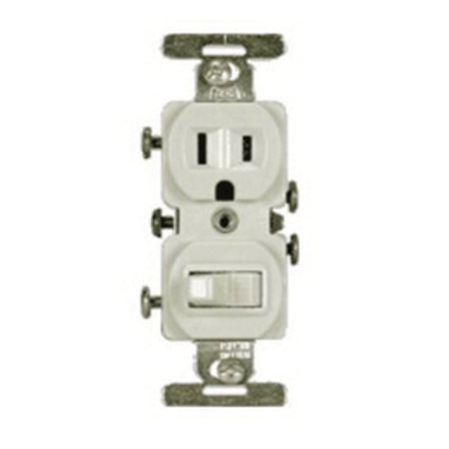 DIVERSITECH Diversitech 620-274W Single Outlet / Switch Combo 3 Wire Grounding 120V/15A