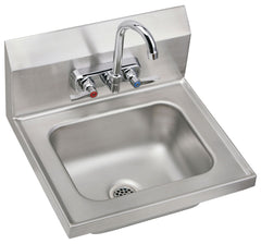 ELKAY Elkay CHSB1716C Hand Wash Sink Kit 16-3/4 x 15-1/2 x 13 304 Stainless Steel