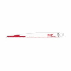 MILWAUKEE Milwaukee 48-00-5036 Nail Embedded Wood Cutting Reciprocating Saw Blade, 9 Length, 5pk