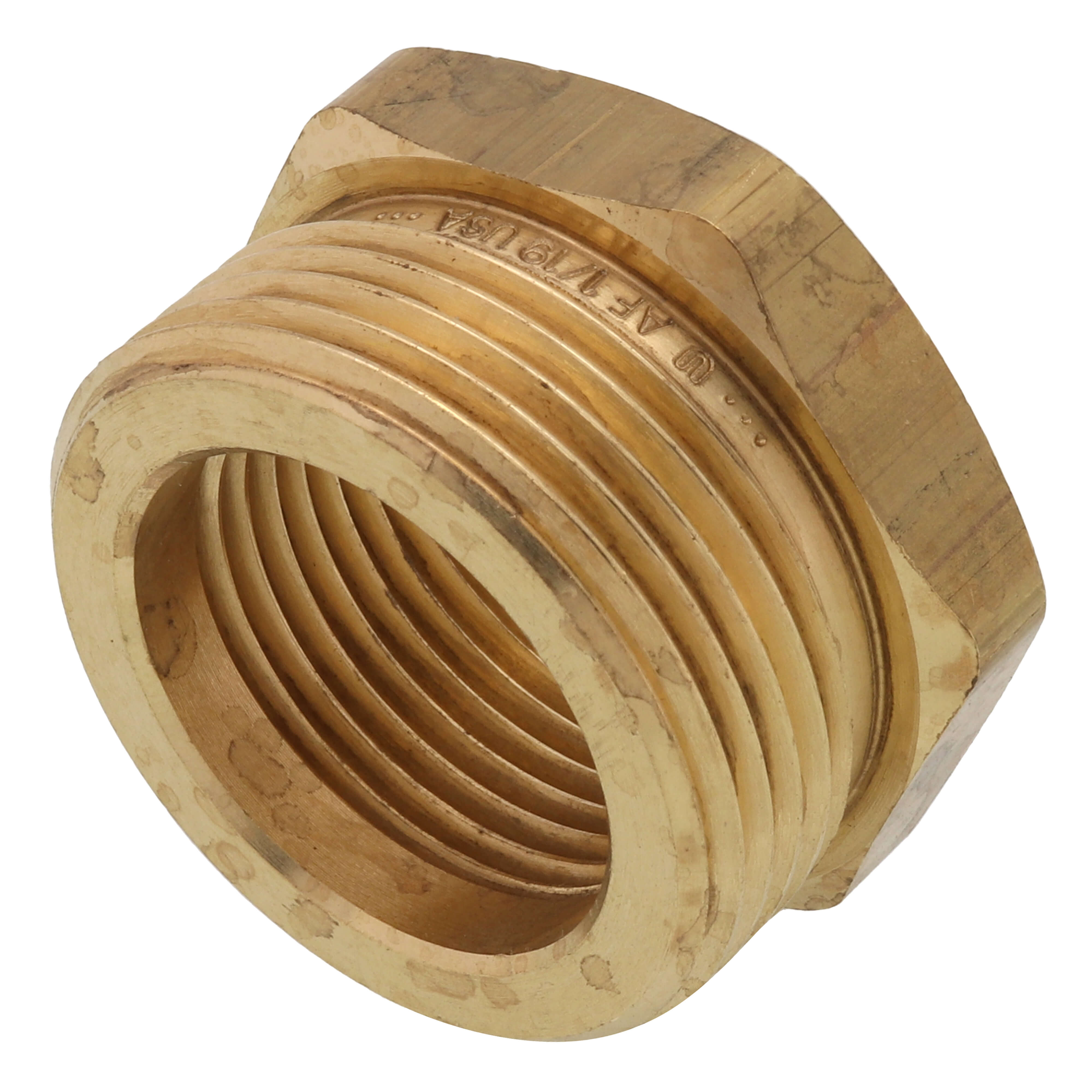 UPONOR Uponor A2123210 Threaded Brass Manifold Bushing R32 Male x 1 Female NPT