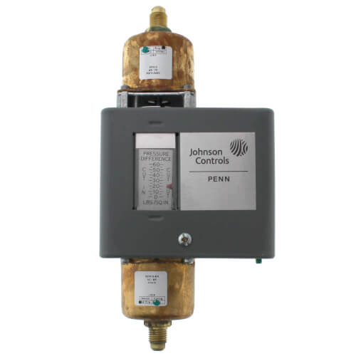 JOHNSON CONTROLS Johnson Controls P74FA-1C Differential Pressure Control SPDT 1/4 Female Fittings