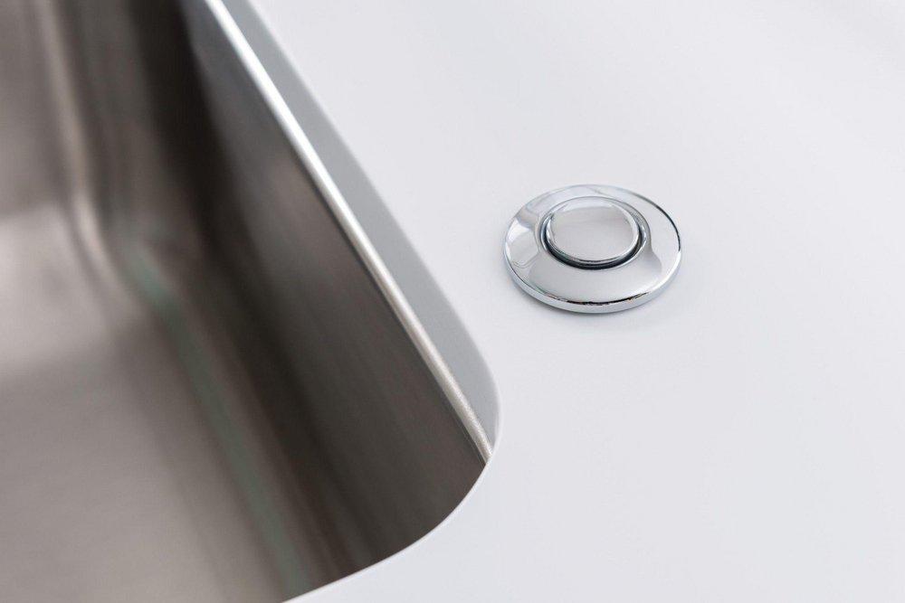 MOEN Moen AS-4201-CH Nebia 1-13/16 in. Air Switch in Chrome