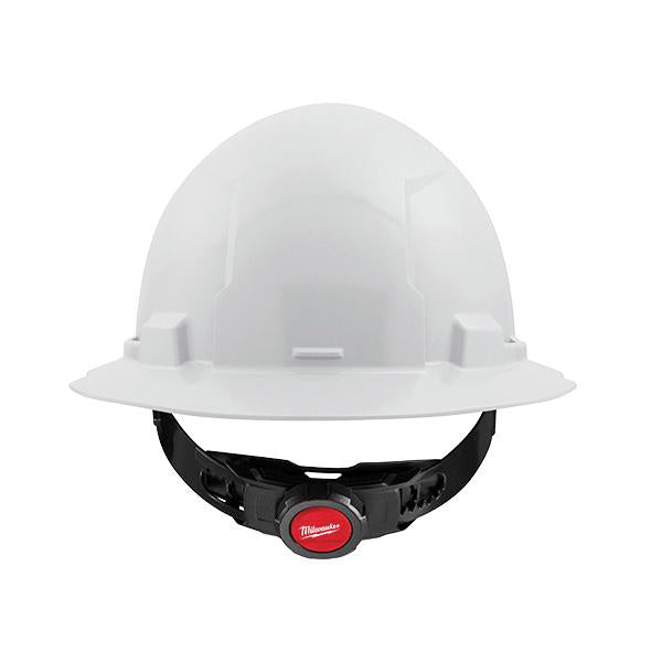 MILWAUKEE Milwaukee 48-73-1201 Full Brim Vented Hard Hat with 4-Point Ratcheting Suspension - Type 1, Class C
