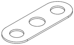 MOEN Moen 147204 90 Degree Escutcheon & Gasket Kit Chrome
