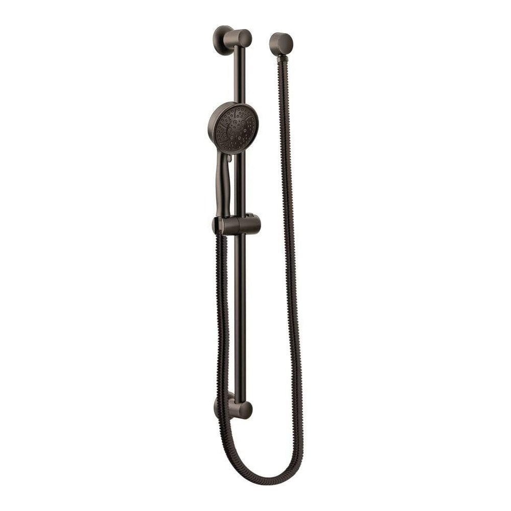 MOEN Moen 3667EPORB Eco-Performance Multi Function Hand Shower with Slide Bar in Oil Rubbed Bronze