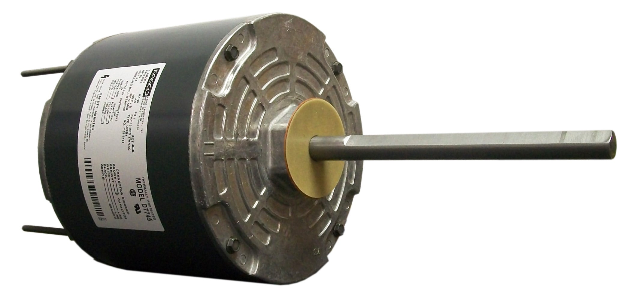 GENTEQ MOTORS D7745 CONDENSER FAN MOTORS