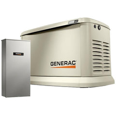 Generac 7210 Guardian 24kW Air-Cooled Generator with Wi-Fi and Transfer Switch