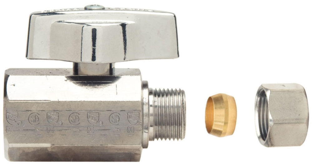 BRASSCRAFT BrassCraft KTR12X C 1/2 x 3/8 FPT x Compression 125 PSI