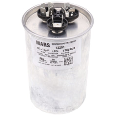 MARS 12201 Blue Box 80/10 mfd 370V Dual Round Run Capacitor